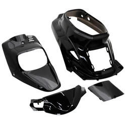 FAIRINGS/BODY PARTS FOR SCOOT  MBK 50 BOOSTER 1999>2003/YAMAHA 50 BWS 1999>2003 BLACK GLOSS  (4 PARTS KIT)