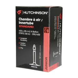 CHAMBRE A AIR VELO 450 x 28-42A HUTCHINSON VALVE PRESTA 32m 97g
