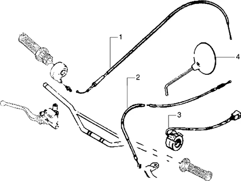 Transmissions-commutateur-retroviseur