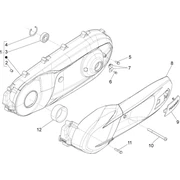 Couvercle carter - Refoidissement carter
