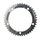 CHAINRING FOR TRACK BIKE- 5 Arms- 44T.Ø 144 ALUMINIUM SILVER 7075 FOR CHAIN 3.17mm (1"1/8) STRONGLIGHT