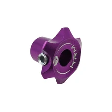 MOLETTE DE REGLAGE DE GARDE DE FREIN AVANT KRM POUR LEVIER DE MAITRE CYLINDRE RADIAL ALUMINIUM CNC VIOLET
