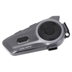INTERCOM ASMAX OHMI D9 BLUETOOTH 5.4 JUSQU-A 6 UTILISATEURS / 2KM PORTEE PILOTE A PILOTE COMPATIBLE JET, INTEGRAL, ET AUTRES