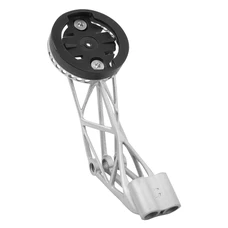 SUPPORT GPS / COMPTEUR 3D TITANE FIXATION POUR CINTRE GIANT GENERATION 10 TCR SPECIFIC COMPATIBLE GARMIN 1050 17.9 g (LIVRE AVEC SUPPORT GARMIN, BRYTON, WAHOO) -NEWTON