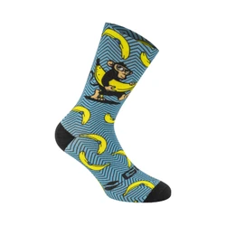 CHAUSSETTES / SOCQUETTES ETE GIST TRENDY BANANA 43/47 ECOLOGIQUE - HAUTEUR 20CM (PAIRE) -5863