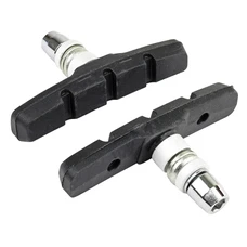 BRAKE PADS FOR MTB- THREADED STUD SYMETRIC- MARWI 70mm BLACK (1 PAIR)