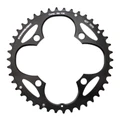 CHAINRING FOR MTB- Ø104 - 4arms-FOR TRIPLE- 42T. Ø104 OUTER BLACK STRONGLIGHT ZICRAL .Thickness 3,5 mm- 8/9 Speed.