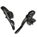 LEVIER/MANETTE ROUTE PATIN CAMPAGNOLO 11V. CENTAUR NOIR DOUBLE AVEC TRANSMISSIONS (PAIRE)