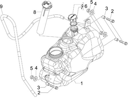 Réservoir carburant