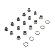 CHAINRING BOLT SET- STRONGLIGHT (ROAD BIKE) TRIPLE STAINLESS (SET OF 5)