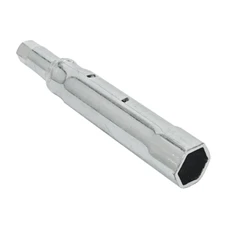 CLE A BOUGIE AVEC EMBOUT 6 PANS + CAOUTCHOUC POUR HONDA 300 SH (DIAM 14mm - LONG 110mm) -BUZZETTI- (4842)