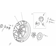 Roue arrière