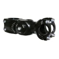 STEM FOR MTB/TREKKING - P2R -ADJUSTABLE- BLACK Ø25,4 L110mm - For FORK 1" 1/8