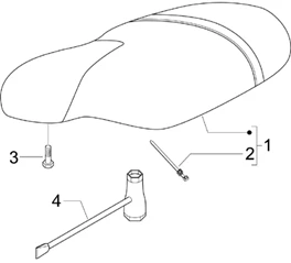 Selle sieges   trousse a outils
