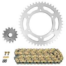 KIT CHAINE ADAPTABLE YAMAHA 660 XT X SUPERMOTO 2004>2016  520  15x45  (DIAM COURONNE 125/145/10.5)  (DEMULTIPLICATION ORIGINE)  -AFAM-