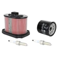 KIT ENTRETIEN MOTO ADAPTABLE YAMAHA 700 MT-07 2020>, YZF-R7 2022>, XTZ TENERE 700 2023>, XSR 700 2025> (PACK 4 PIECES) -SELECTION P2R PREMIUM
