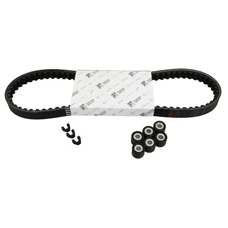 KIT TRANSMISSION (COURROIE, GALETS, GUIDES) ORIGINE PIAGGIO 50 LIBERTY 4T 1998>2013/GILERA 50 DNA 1998>2005/APRILIA 50 SPORT-CITY 4T 2008> -1R000427