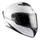 CASQUE MODULABLE MT HELMETS ATOM 2 SV DOUBLE ECRANS UNI BLANC BRILLANT XS (ECE 22.06 P/J)