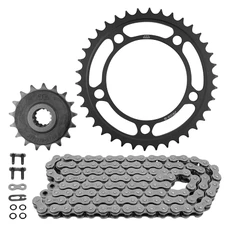KIT CHAINE ADAPTABLE HONDA 750 X-ADV 2017>, 750 FORZA 2021> 520 17x38 (DIAM COURONNE 112/138/12.5) (DEMULTIPLICATION ORIGINE) -JT SPROCKETS/DID