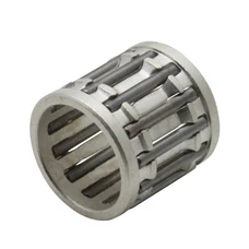 CAGE A AIGUILLES DE PISTON 12x15x15 CAGE STANDARD ADAPTABLE MINARELLI 50 AM6/DERBI 50 SENDA/PEUGEOT 50 TKR, SPEEDFIGHT, XPS/MBK X-POWER/YAMAHA 50 TZR/RIEJU 50 RS1, SMX (COLORI ARGENT)  -P2R-