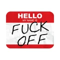 AUTOCOLLANT/STICKER LETHAL THREAT MY NAME IS (60x80mm)