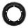 CHAINRING FOR TRACK BIKE - 5 Arms- Ø 144 TA FULL TRACK 56 Teeth- BLACK ALU 7075 For CHAIN 3.17mm (1"1/8)