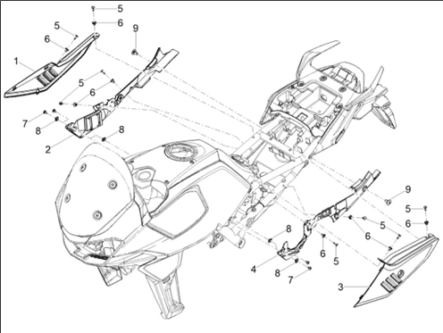 Carrosserie centrale
