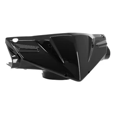 CARENAGE/COUVRE GUIDON SCOOT ADAPTABLE SYM 50 ORBIT II NOIR BRILLANT QUALITE ORIGINE (OEM 53205-AAA-0001-KG) -P2R