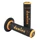 REVETEMENT POIGNEE DOMINO MOTO OFF ROAD A190 NOIR/ORANGE CLOSED END 120-123mm (PAIRE)