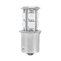AMPOULE/LAMPE A LED 12V  3,3W CULOT BA15s 8000>10000K  ECLAIRAGE ROUGE BRILLANT 13SMD (CLIGNOTANT) (VENDU A L'UNITE)  -P2R-