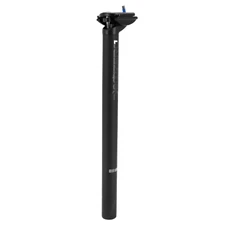 SEATPOST FOR ROAD BIKE/MTB - DEDA ZERO1 ALUMINIUM MATT BLACK Ø. 27.2 Lg350mm - Setback 25mm
