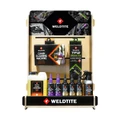 DISPLAY - COMPLETE WOODEN DISPLAY WELDTITE FOR TRANSMISSION DRIVETRAIN PRODUCTS 45cm x 65cm x 25cm