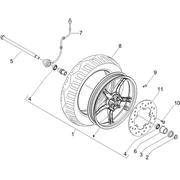 Roue avant