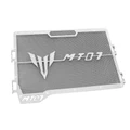 GRILLE DE RADIATEUR MOTO POUR YAMAHA 700 MT-07 2014>, TRACER INOX GRILLE NOIR AVEC MOTIF  -AVOC-