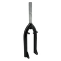 FOURCHE BMX/FREESTYLE ACIER NOIR PIVOT FILETE 1"1/8-25,4 INTERIEUR -MONTAGE ETRIER U-BRAKE
