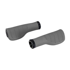 POIGNEE CITY HERRMANS TOWN WAVE DD48 AVEC LOCK-ON GRIS L 130 mm DIAM 22 mm (PAIRE SUR CARTE)