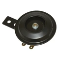HORN UNIVERSAL FOR SCOOTER DC 12V (BLACK STEEL) 100DB (Ø 70mm) -SELECTION P2R