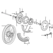 Roue arrière
