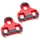 CALE PEDALE LOOK KEO GRIP ROUGE 9-(PAIRE)