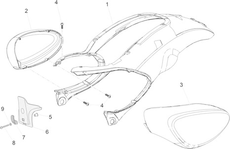 Carrosserie posterieure I