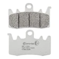 PLAQUETTE DE FREIN BREMBO POUR TRIUMPH 765 STREET TRIPLE 2017>2023 AV/APRILIA 660 RS 2020> AV/KAWASAKI 900 Z 900 SE 2022> AV/DUCATI 1158 MULTISTRADA V4 2021> AV (ROUTE/SPORT METAL FRITTE) -07BB38SR