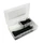 COLLIER DE SERRAGE NYLON TYPE RILSAN 2,5x100mm et 4,8x160mm NOIR ET TRANSPARENT (BOITE DE 250) -P2R
