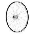 WHEEL FOR MTB- 27.5" ER10 FRONT - BLACK ALUMINIUM- DOUBLE WALL - SHIMANO HUB DYNAMO DH2N 6 VOLT-2.4W