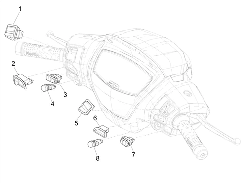 Inverseurs - Commutateurs - Boutons - Interrupteurs