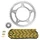 KIT CHAINE ADAPTABLE APRILIA 50 RX 1995>1998  420  12x51  (ALESAGE 105mm)  (DEMULTIPLICATION ORIGINE)  -AFAM-