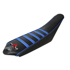 COUVRE/HOUSSE DE SELLE 50 A BOITE KRM PRO RIDE POUR SHERCO 50 SE-R, SM-R 2013> NOIR/BLEU