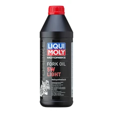 HUILE DE FOURCHE/SUSPENSION LIQUI MOLY 5W FORK OIL LIGHT  (1 L)  100% SYNTHESE