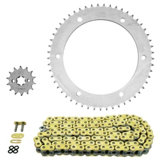 CHAIN AND SPROCKET KIT FOR YAMAHA 125 WR R 2009>2016  428  14x53  (Ø SPROCKET 152/175/8.5)  (OEM SPECIFICATIONS)  -AFAM-
