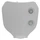 PLAQUE PHARE/TETE DE FOURCHE 50 A BOITE UNIVERSEL REPLAY AVEC HALOGENE 2x20W BLANC