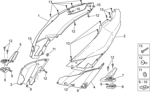 Carrosserie posterieure